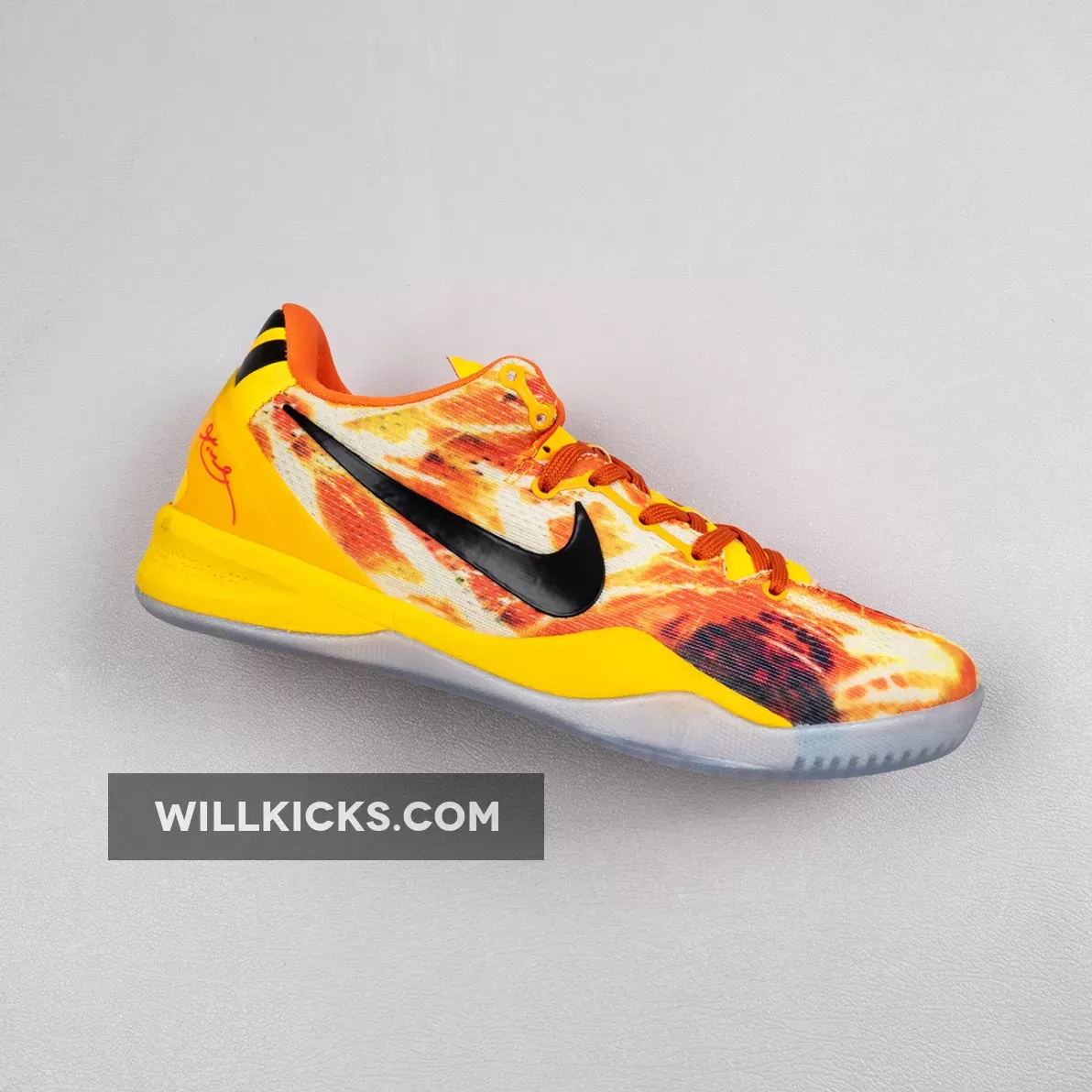 Nike Kobe 8 'Shanghai Fireworks' Laser Orange 555035-800 / kobe 8 orange