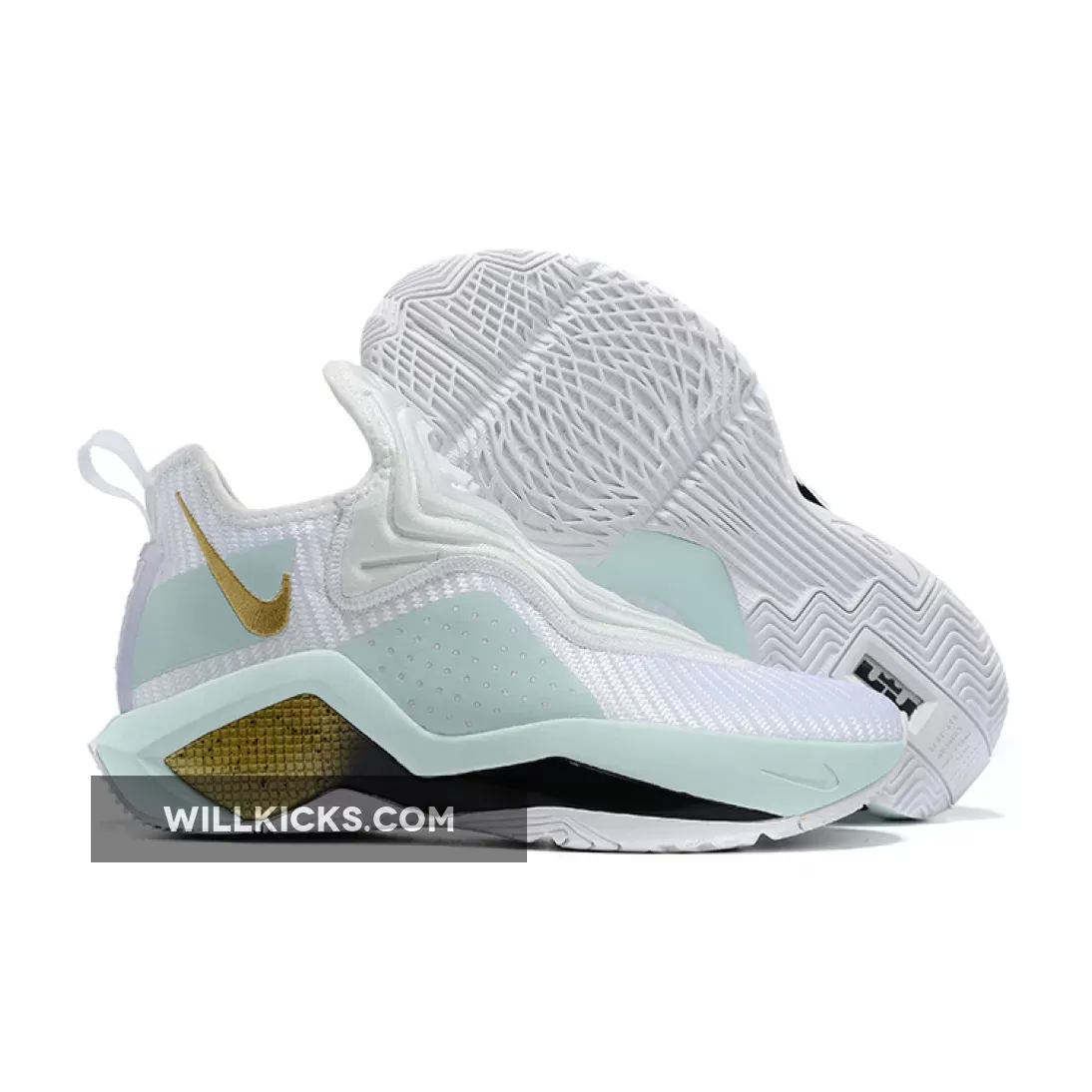 Nike Lebron Custom - Nike LeBron Soldier 14 White Gold 1675869137