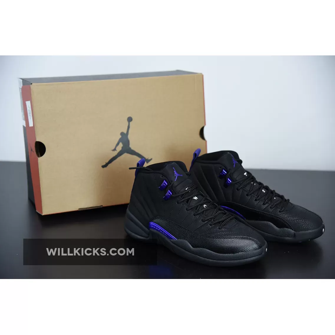 Air Jordan 12 Retro Black Dark Concord CT8013-005 / jordan 12 concord purple