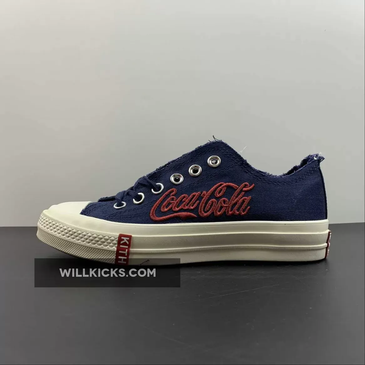 Kith X Coca Cola X Chuck 70 Low Navy/Red-White 169836C Discount