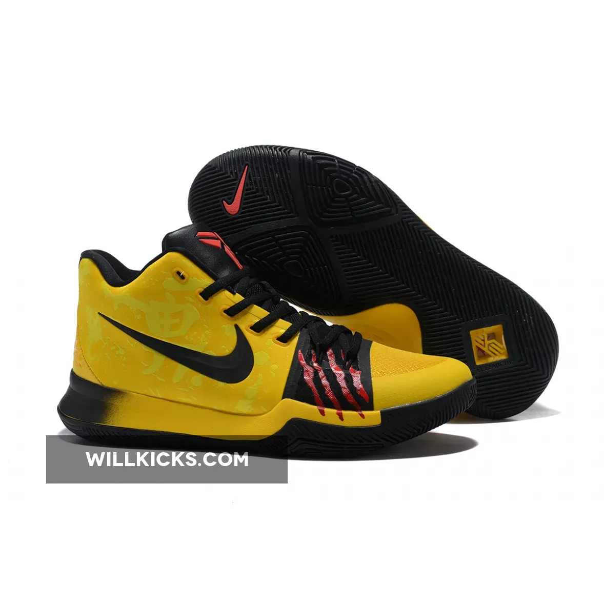 Nike Kyrie 3 ‘Mamba Mentality’ Tour Yellow and Black AJ1692-700