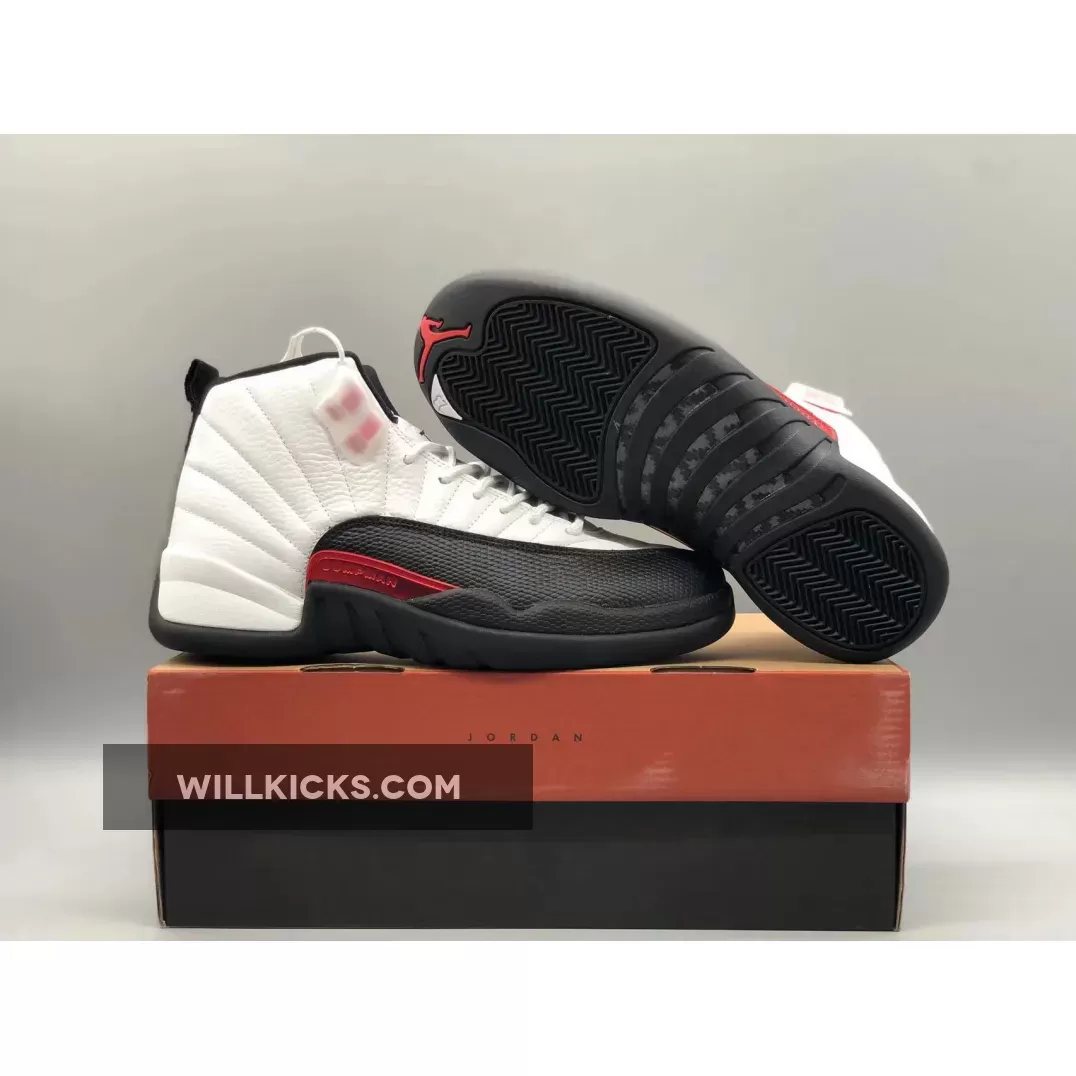 Air Jordan 12 Red Taxi White/Gym Red/Black