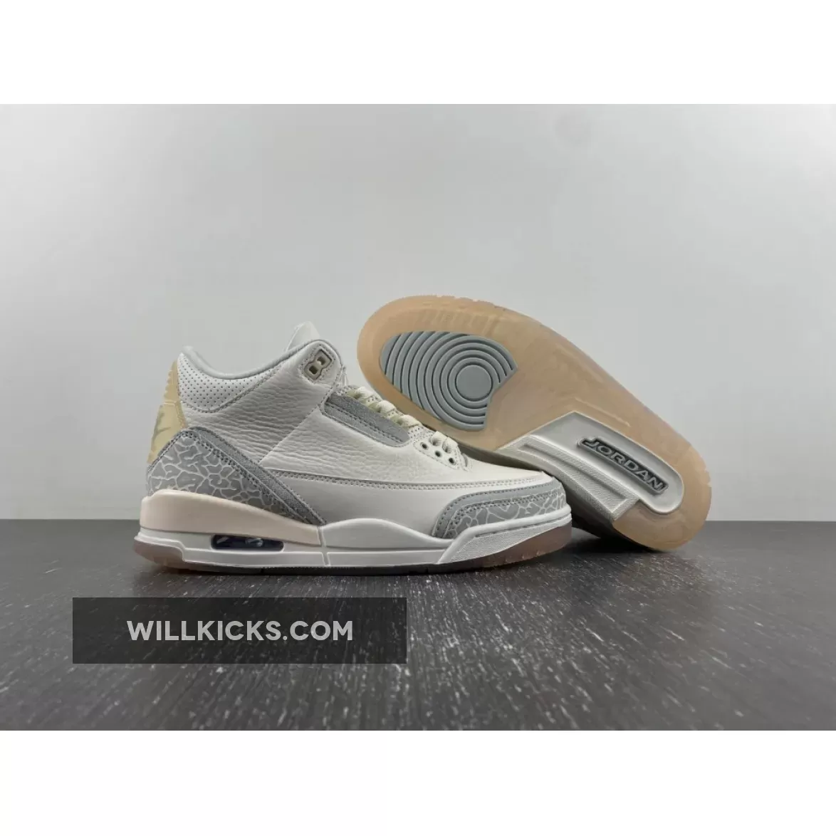 Air Jordan 3 Craft Ivory/Grey Mist-Cream New Arrival