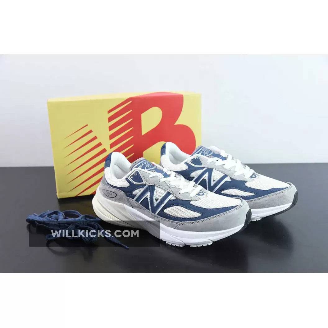 New Balance 990v6 Grey Navy White