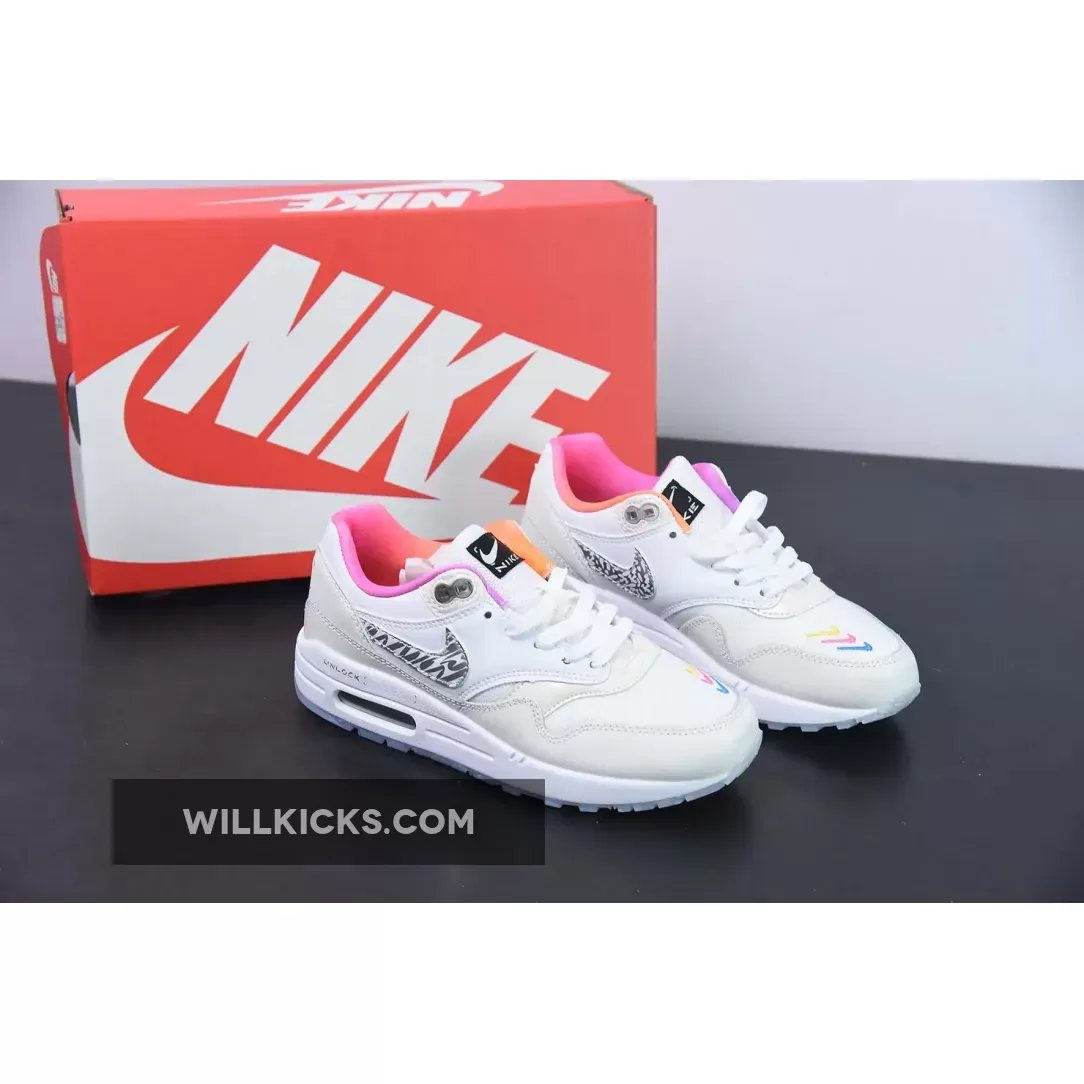 Nike Air Max 1 Unlock Your Space White