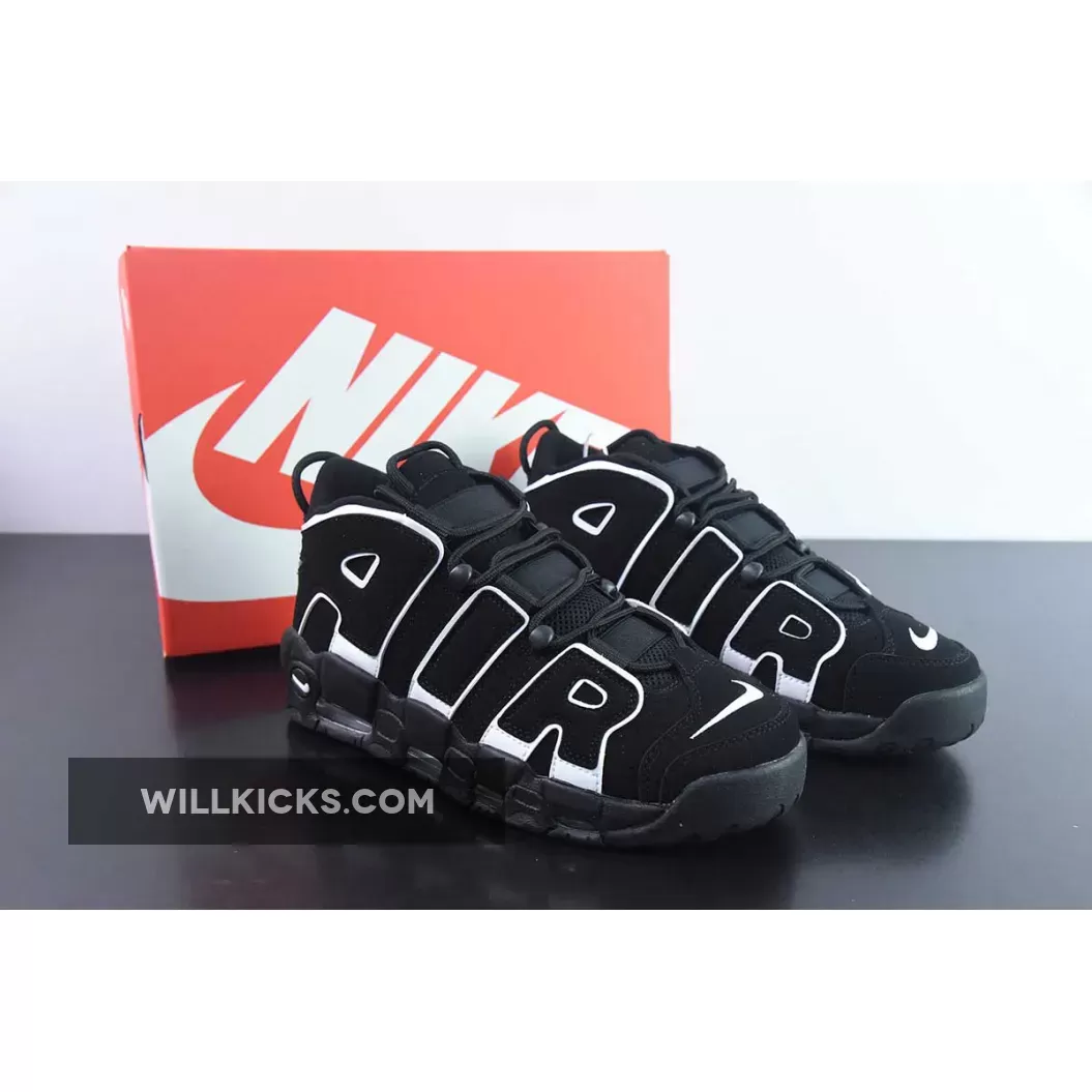 Nike Air More Uptempo OG Black White Release