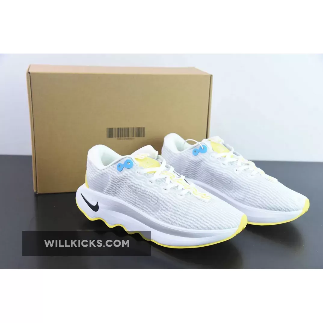 Nike Wmns Motiva ‘White Optic Yellow’ New Arrival