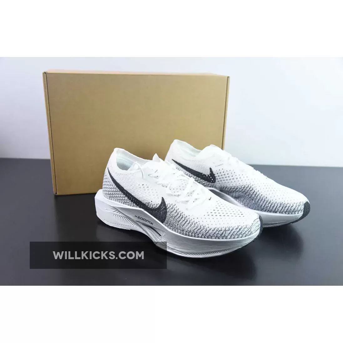 Nike ZoomX Vaporfly 3 White Particle Grey